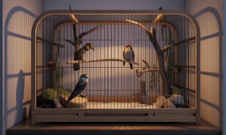 découvrez comment adapter la cage de vos oiseaux nocturnes pour répondre à leurs besoins spécifiques. améliorez leur confort et leur bien-être avec des conseils pratiques pour créer un environnement idéal.