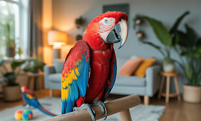 découvrez des conseils pratiques pour accueillir un ara macao, ce perroquet rouge flamboyant, chez vous. apprenez à créer un environnement adapté à ses besoins, à gérer son alimentation et à favoriser son bien-être tout en profitant de la beauté et de la personnalité de cet oiseau exceptionnel.