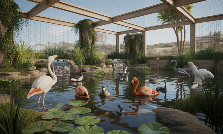 découvrez comment aménager une volière idéale pour vos oiseaux aquatiques ! dans cet article, nous vous proposons des conseils pratiques et des astuces pour créer un environnement sûr et confortable, tout en tenant compte de leurs besoins spécifiques. offrez à vos oiseaux un habitat épanouissant et harmonieux.