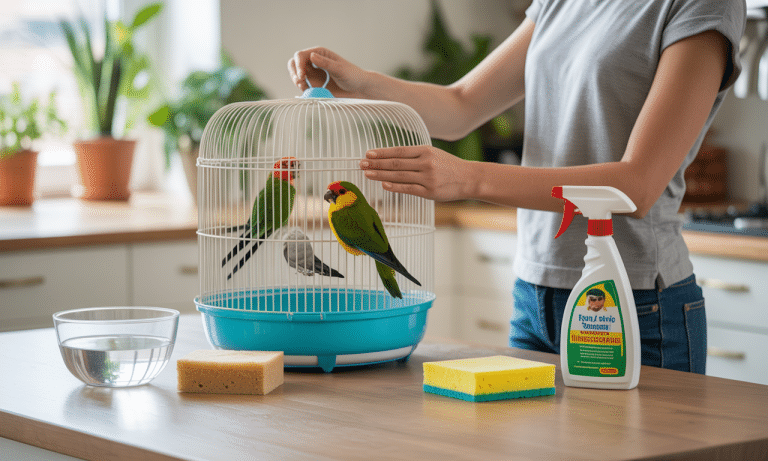 découvrez nos conseils pratiques pour désinfecter la cage de votre oiseau en toute sécurité. apprenez quelles méthodes et produits utiliser pour garantir un environnement sain tout en protégeant la santé de votre compagnon à plumes.