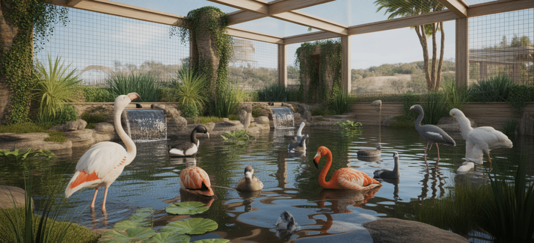 découvrez comment aménager une volière idéale pour vos oiseaux aquatiques ! dans cet article, nous vous proposons des conseils pratiques et des astuces pour créer un environnement sûr et confortable, tout en tenant compte de leurs besoins spécifiques. offrez à vos oiseaux un habitat épanouissant et harmonieux.