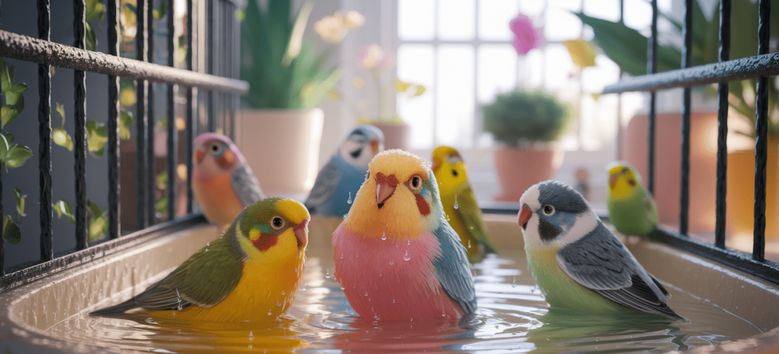 découvrez l'importance des bains pour la santé et le bien-être des oiseaux en cage. apprenez comment le bain aide à maintenir leur plumage propre, favorise leur hygiène et réduit le stress, tout en contribuant à leur bonheur. offrez à vos compagnons à plumes un environnement sain et épanouissant.