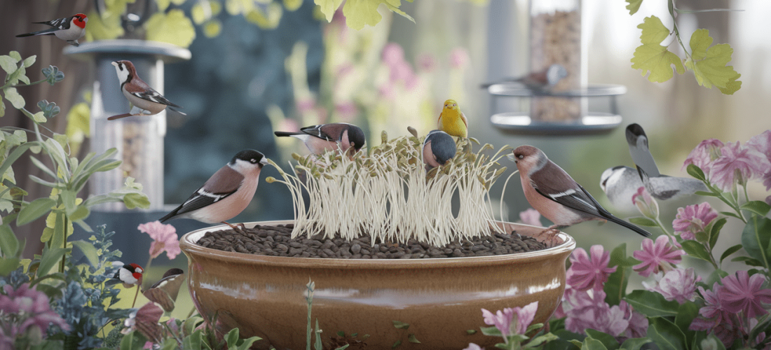 découvrez comment nourrir vos oiseaux avec des graines germées : apprenez les bienfaits nutritionnels et découvrez les étapes simples pour préparer des graines germées saines et savoureuses pour vos compagnons à plumes.