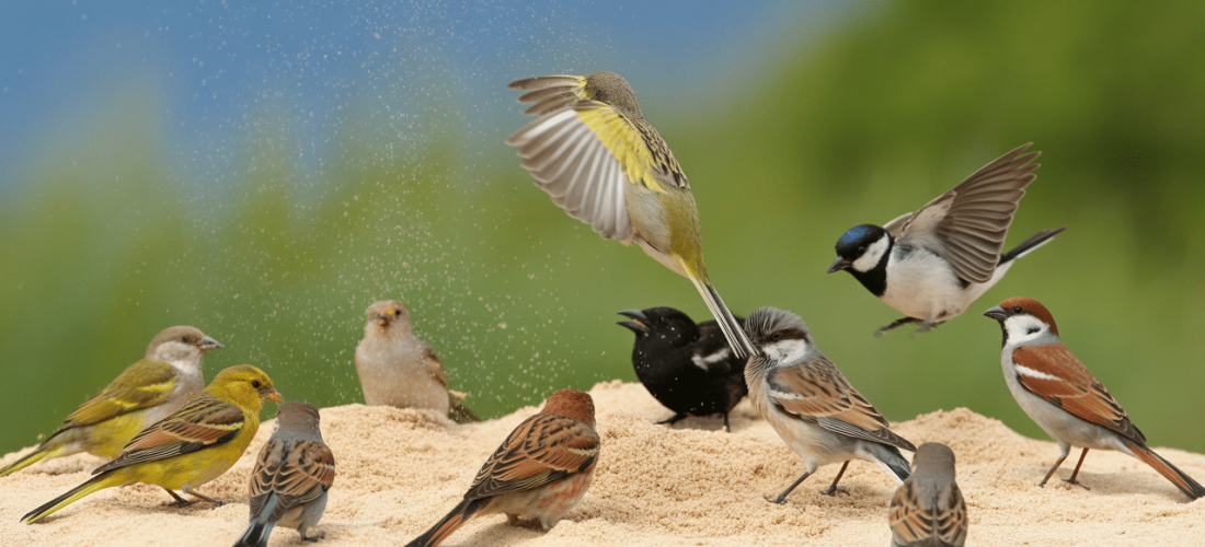 découvrez comment les bains de sable peuvent améliorer le bien-être de certaines espèces d'oiseaux. apprenez les avantages de cette pratique naturelle et des conseils pour créer un environnement sain et enrichissant pour vos compagnons à plumes.